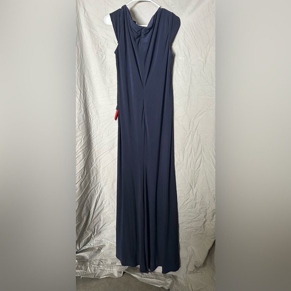 Mac Duggal 26504 NWT V-NECK RUCHED JERSEY GOWN - Picture 4 of 10